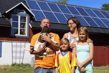 Familje Sköldeberg med Tranulökarnas Alice Familje Sköldeberg med Tranulökarnas Alice