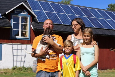 Familje Sköldeberg med Tranulökarnas Alice