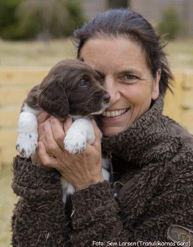 Anke mit Tranulökarnas Cora Anke mit Tranulökarnas Cora